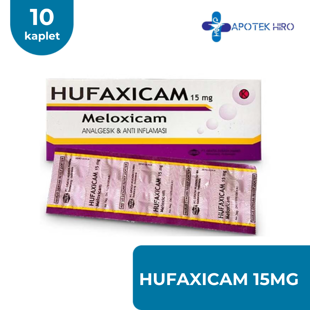 HUFAXICAM 15MG - 15 KAPLET