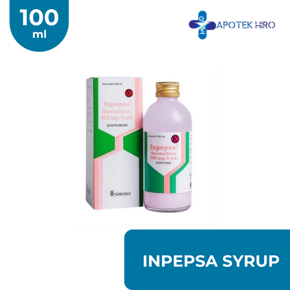 INPEPSA SYRUP 100ML – Apotek Hiro