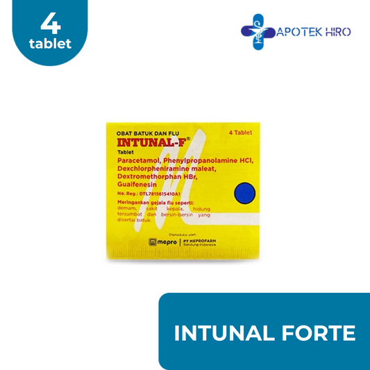 INTUNAL FORTE - 1 STRIP @ 4 TAB