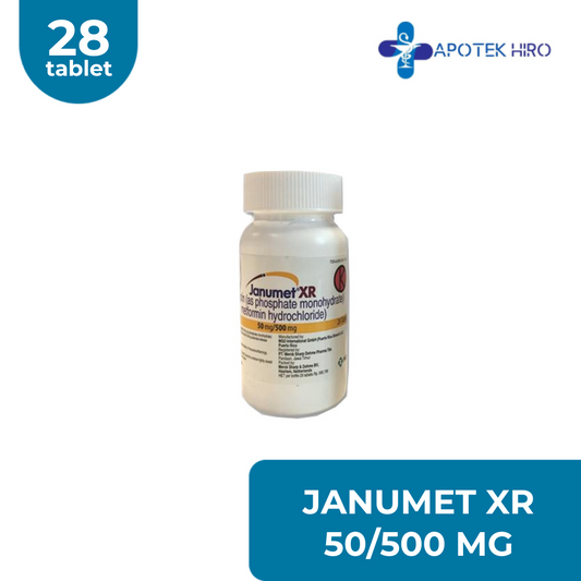 JANUMET XR 50/500MG 28'S
