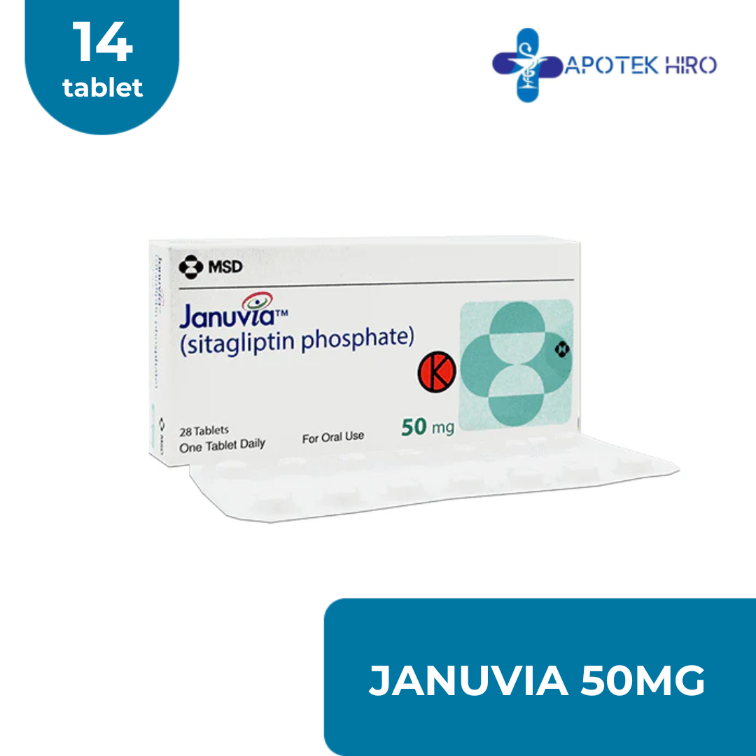 JANUVIA 50MG - 1 STRIP 14 TABLET