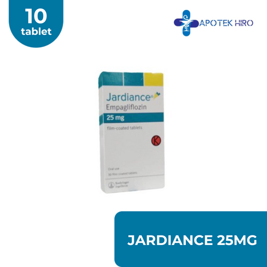 JARDIANCE 25MG 1 STRIP 10 TABLET