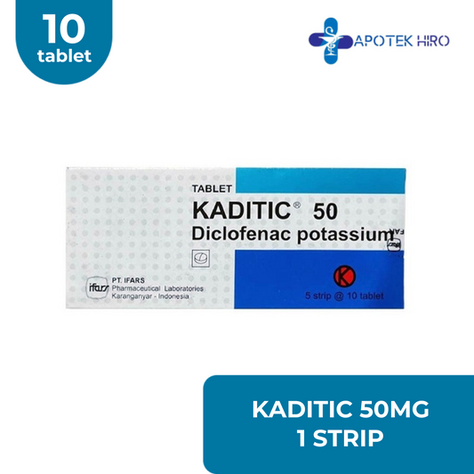 Kaditic 50Mg 1 Strip 10 Tablet