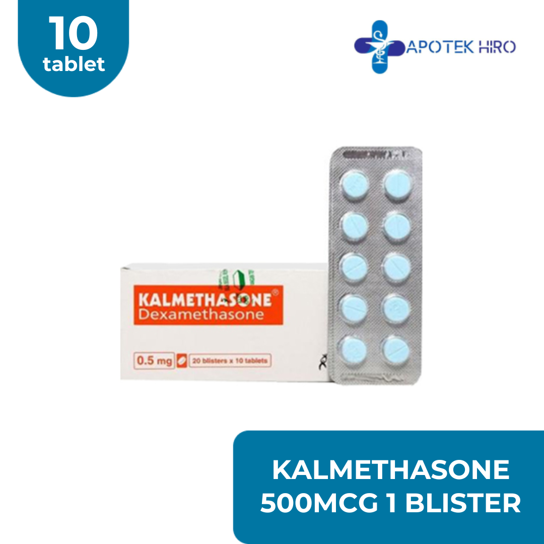 Kalmethasone 500Mcg 1 Blister 10 Tablet
