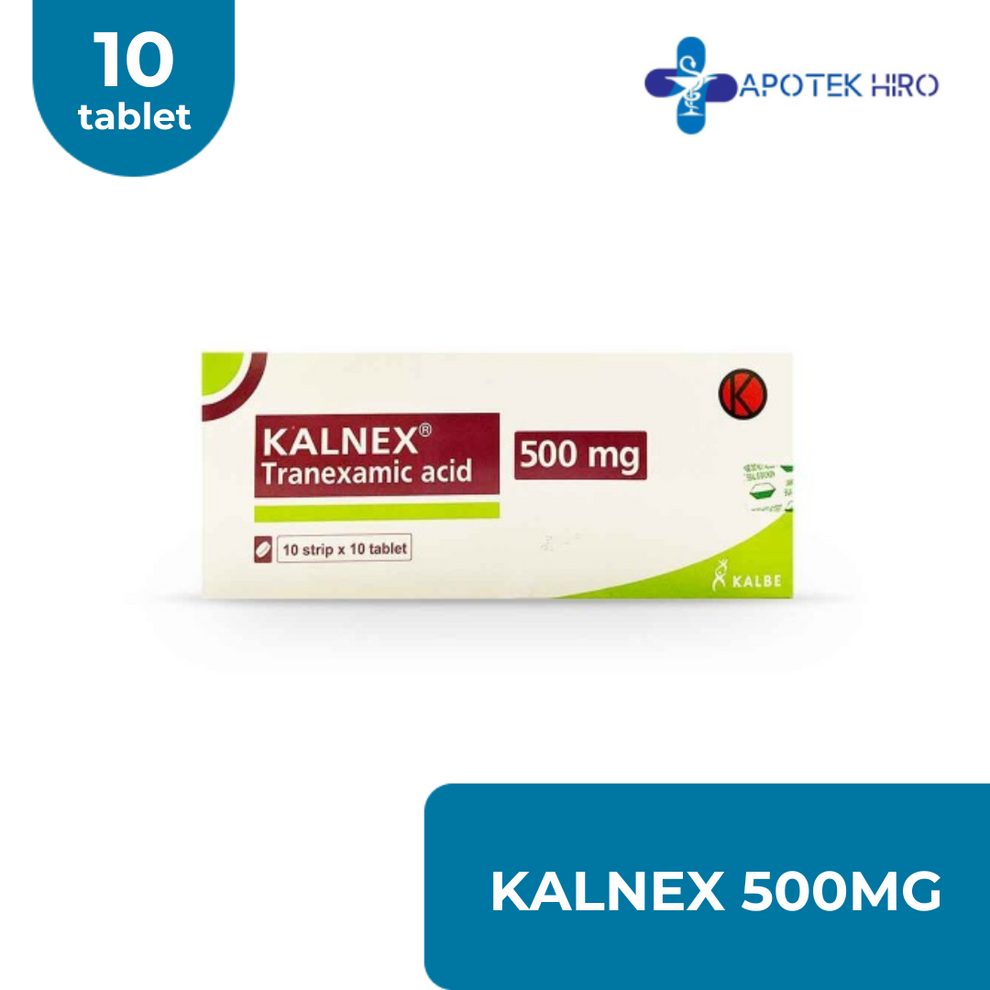 KALNEX 500MG - 1 STRIP 10 TABLET – Apotek Hiro