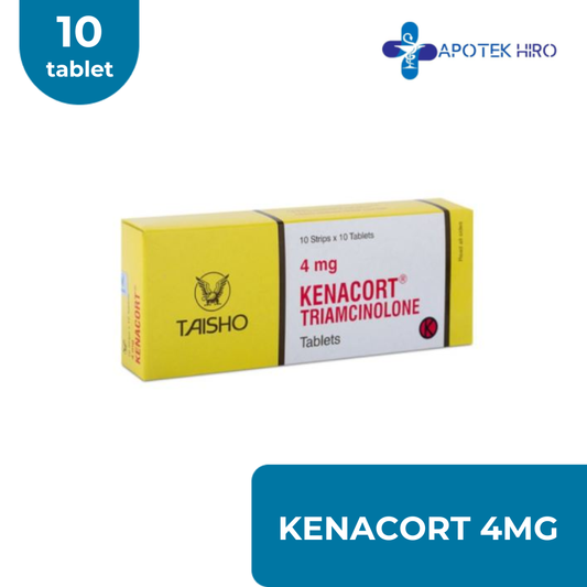 KENACORT 4MG - 1 STRIP 10 TABLET