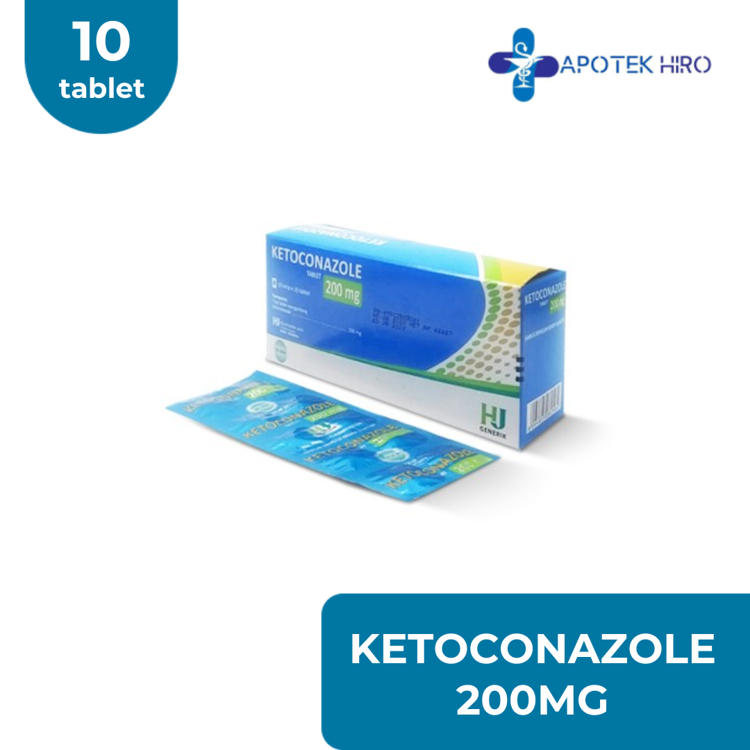 KETOCONAZOLE 200MG - HJ - 1 STRIP 10 TABLET