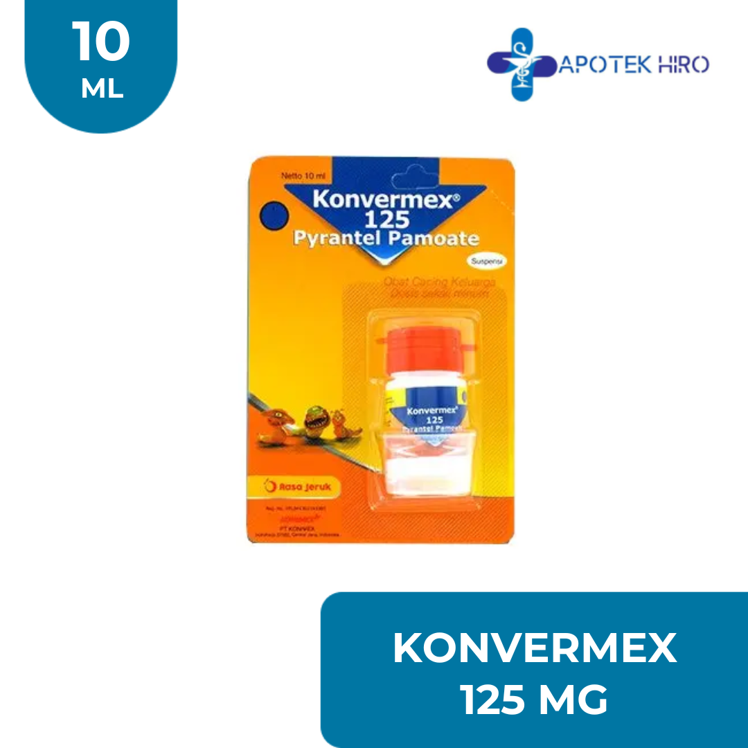 KONVERMEX 125MG - 10 ML