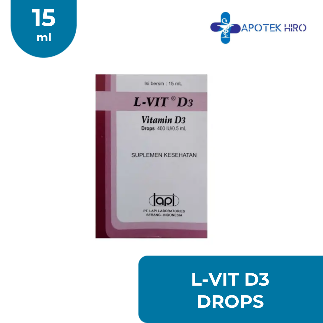 L-VIT DROPS - VITAMIN D3