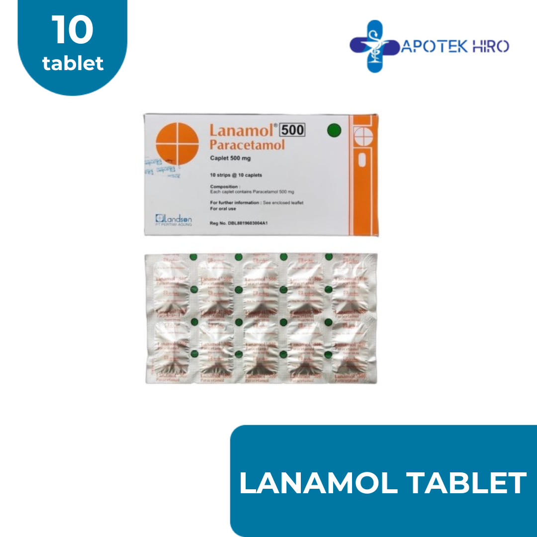 LANAMOL TABLET - 1 STRIP 10 TABLET