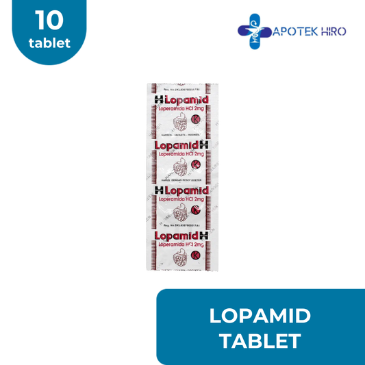 LOPAMID 2MG - 1 STRIP 10 TABLET
