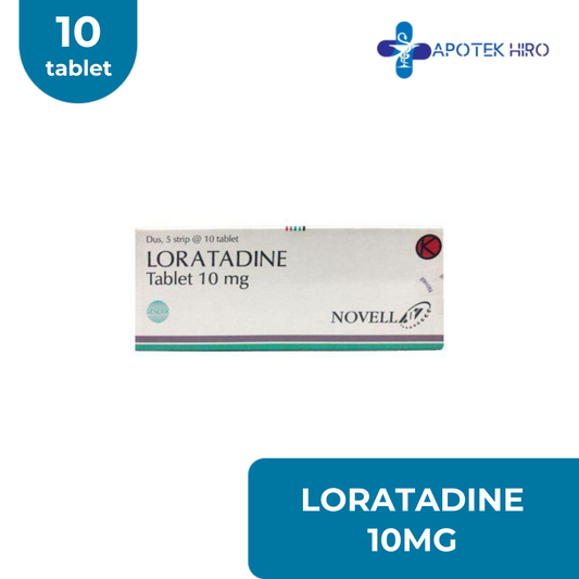 LORATADINE 10MG - NOVELL