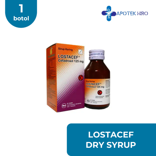 Lostacef 125 mg/5 ml Dry Sirup 60 ml