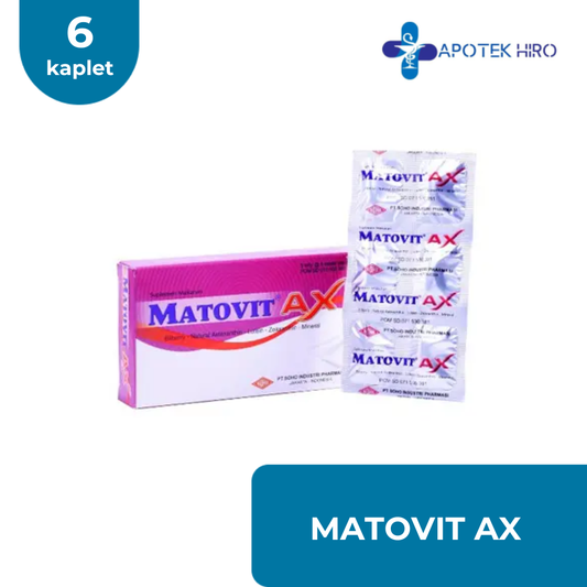 MATOVIT AX - 1 STRIP 6 KAPLET