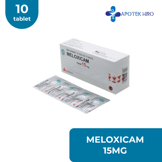 MELOXICAM 15MG - 1 STRIP 10 TABLET