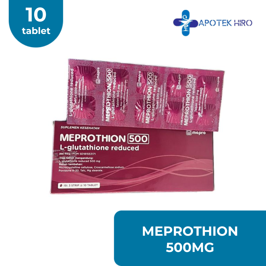MEPROTHION 500MG - 1 STRIP 10 TABLET