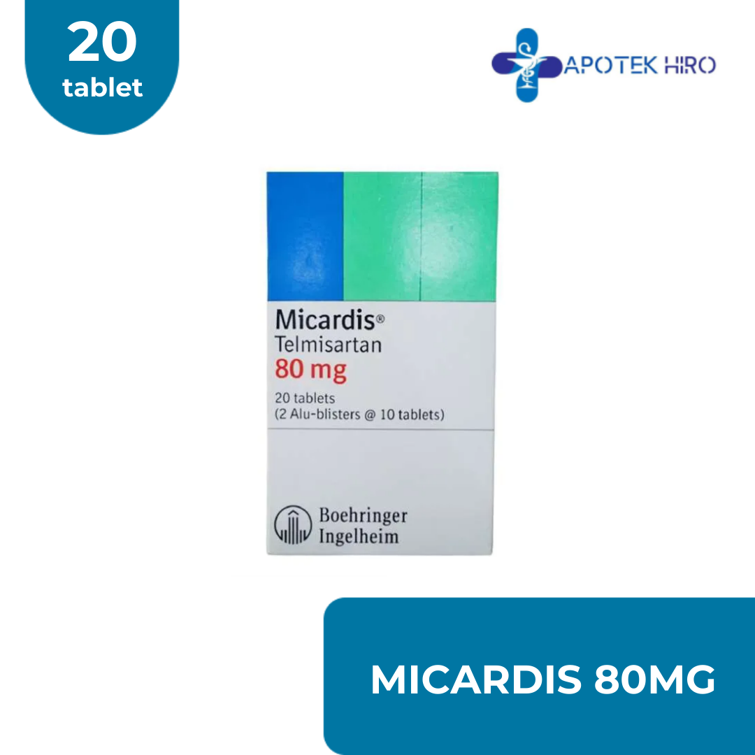 MICARDIS 80MG - 1 BOX 20 TABLET