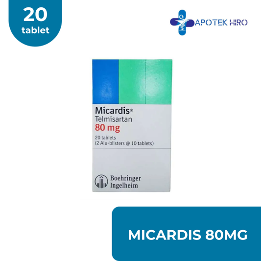 MICARDIS 80MG - 1 BOX 20 TABLET