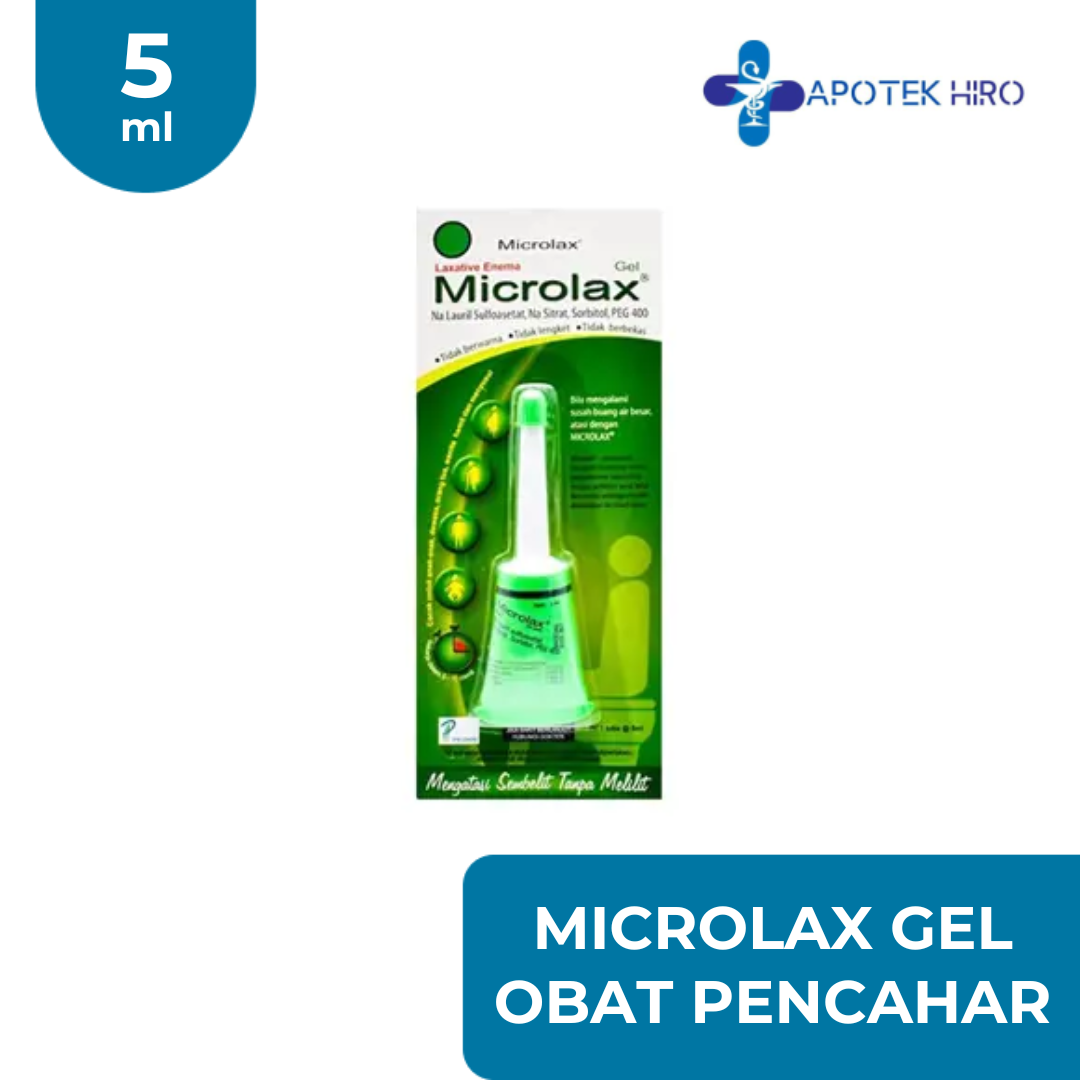 Microlax Gel Obat Pencahar 5Ml