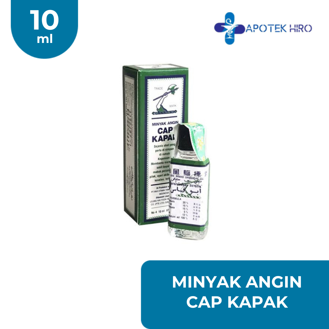 Minyak Angin Cap Kapak 10Ml