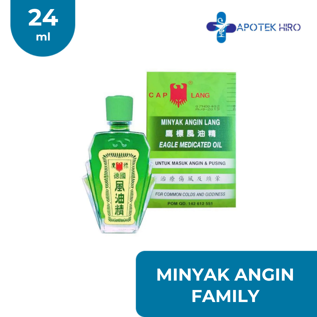 MINYAK ANGIN FAMILY CAP LANG - 24ML