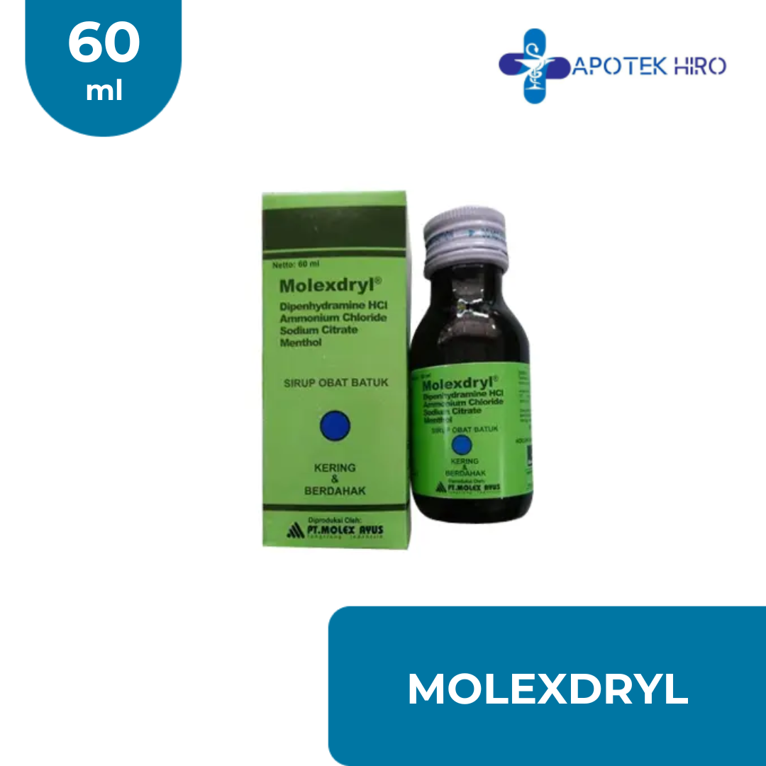 MOLEXDRYL SYRUP - 60ML
