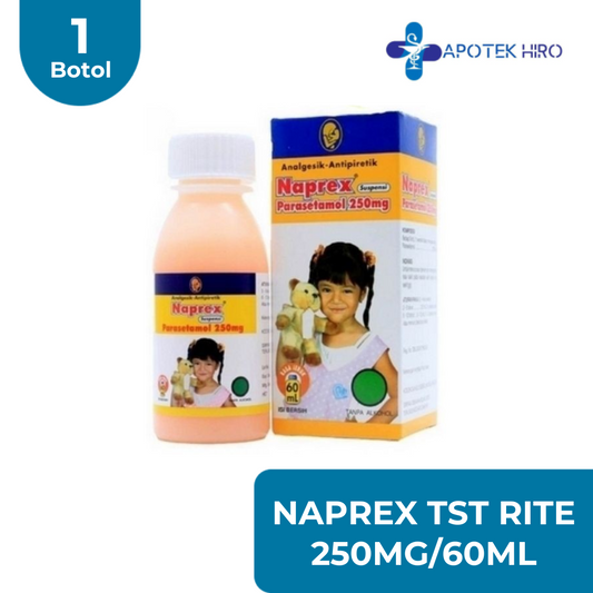 NAPREX TST RITE 250MG/60ML