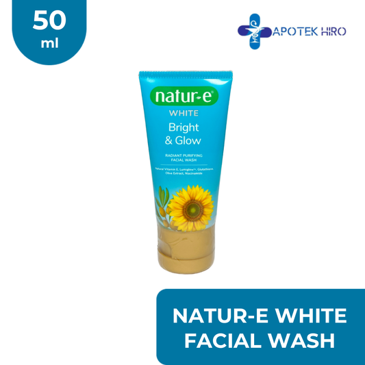 NATUR-E WHITE FACE WASH - 50 ML