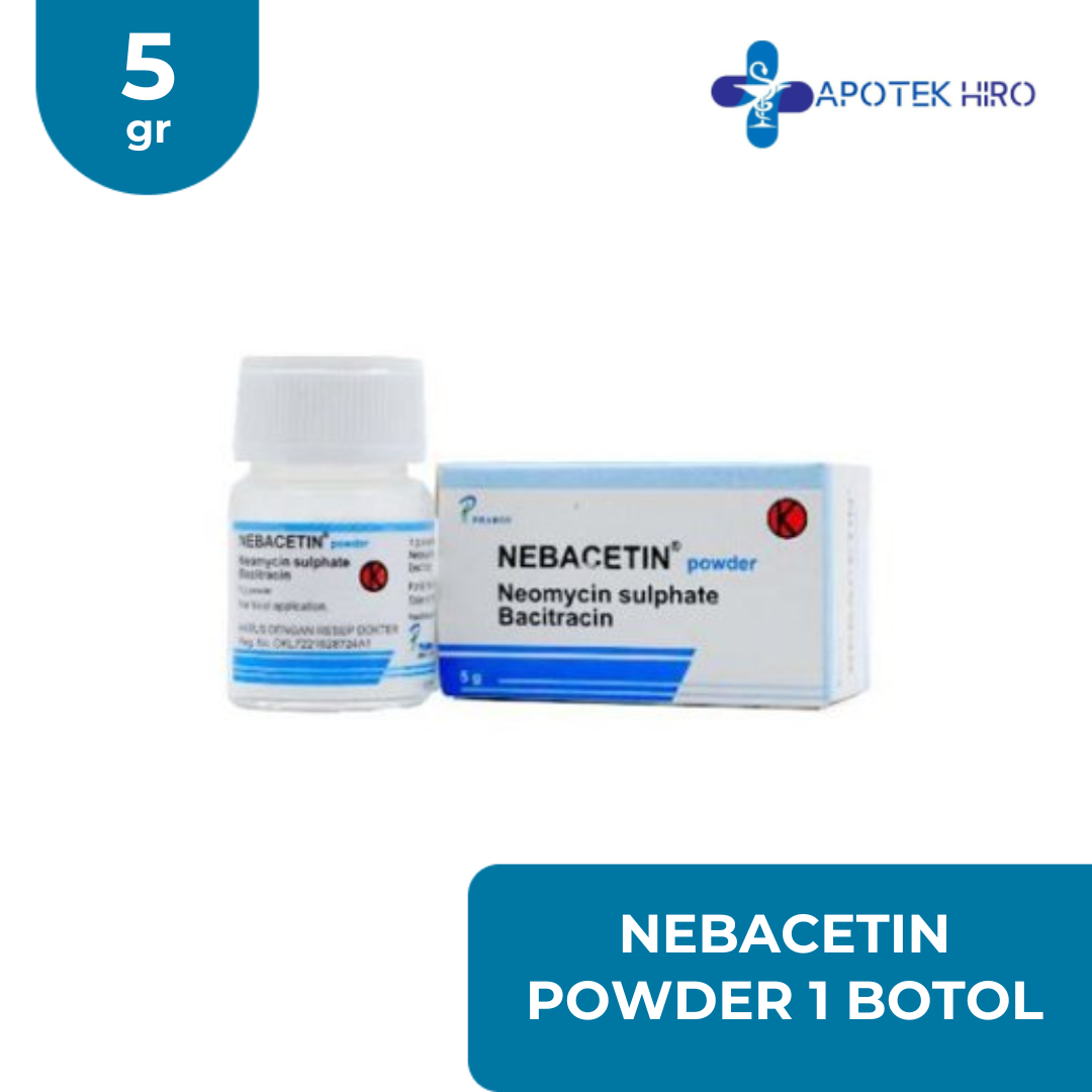 Nebacetin Powder 1 Botol 5Gr