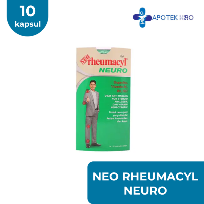 NEO RHEUMACYL NEURO - 1 STRIP 10 TABLET – Apotek Hiro
