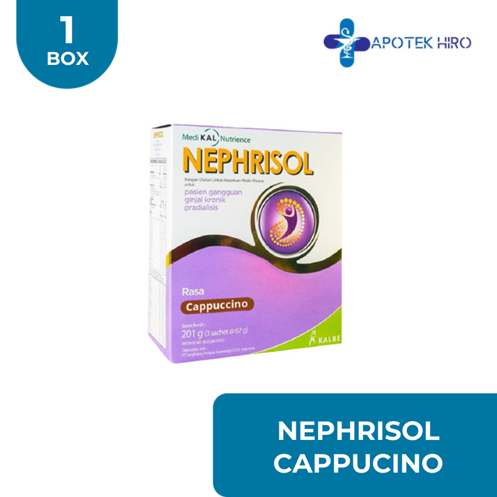 SUSU NEPHRISOL CAPPUCCINO – Apotek Hiro