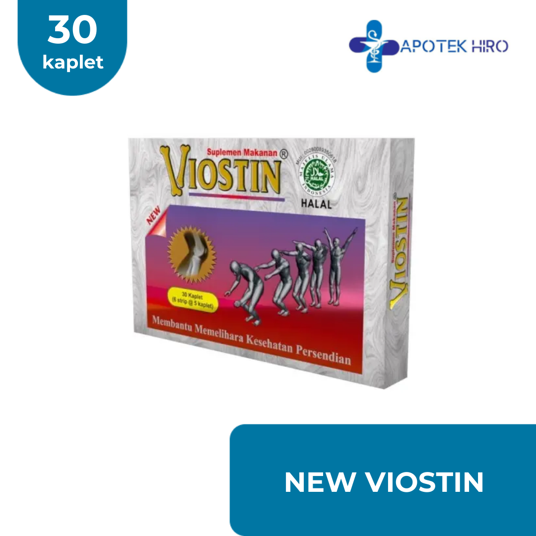 NEW VIOSTIN - 1 BOX 30 KAPLET