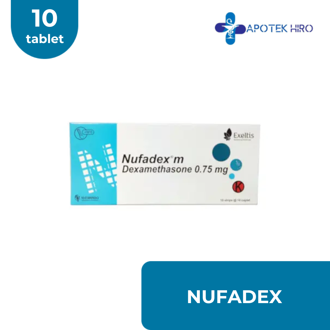 NUFADEX M 0.75MG - 1 STRIP 10 TABLET