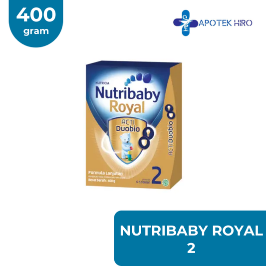Nutribaby Royal 2 Formula Bayi Bubuk - 400 gram