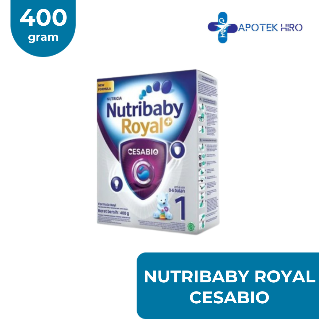 Susu Formula Nutribaby 1 Royal Cesabio 0-6 Bulan - 400 gram