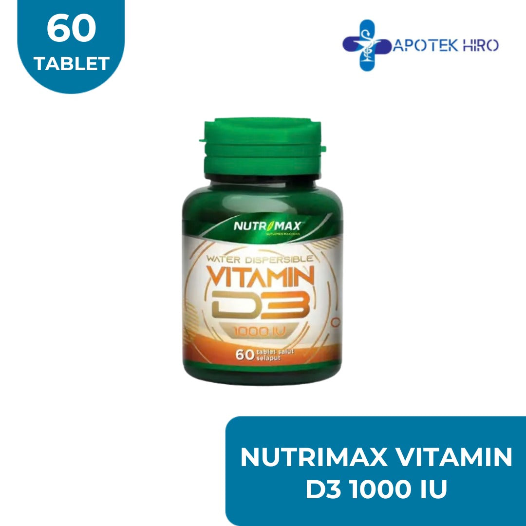 NUTRIMAX VITAMIN D3 1000IU - 60 KAPSUL