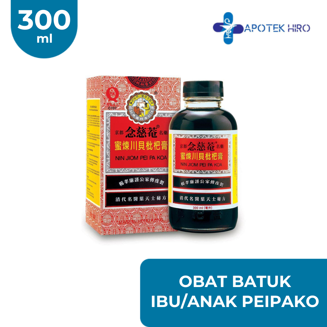 Obat Batuk Ibu/Anak Peipako 300ML