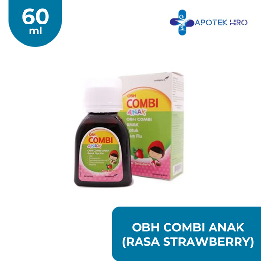 OBH COMBI ANAK - RASA STRAWBERRY - 60ML