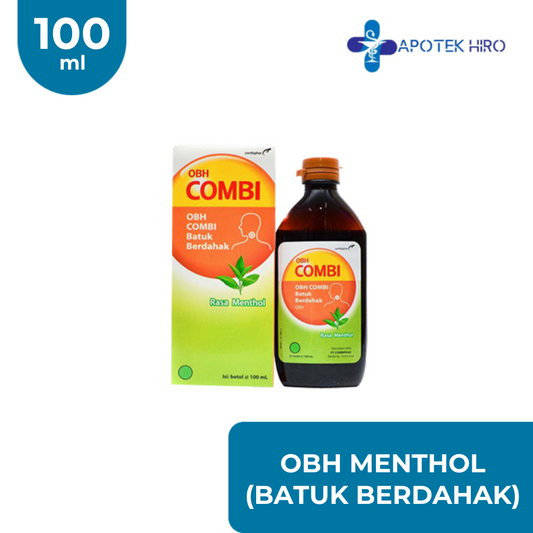 OBH  COMBI - BATUK BERDAHAK - RASA MENTHOL 100ML
