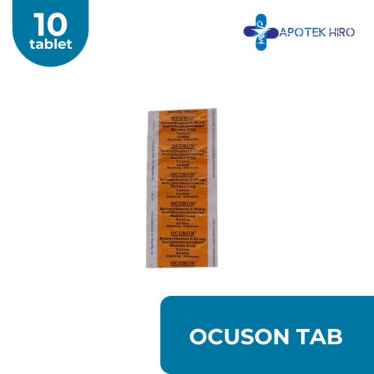 OCUSON TAB 1 STRIP 10 TABLET