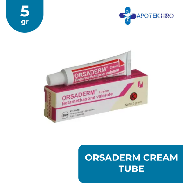 Orsaderm Cream Tube 5 Gram – Apotek Hiro