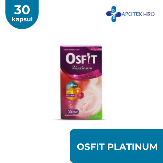 OSFIT PLATINUM - 60 KAPLET - Membantu menjaga kesehatan ibu hamil atau menyusui.