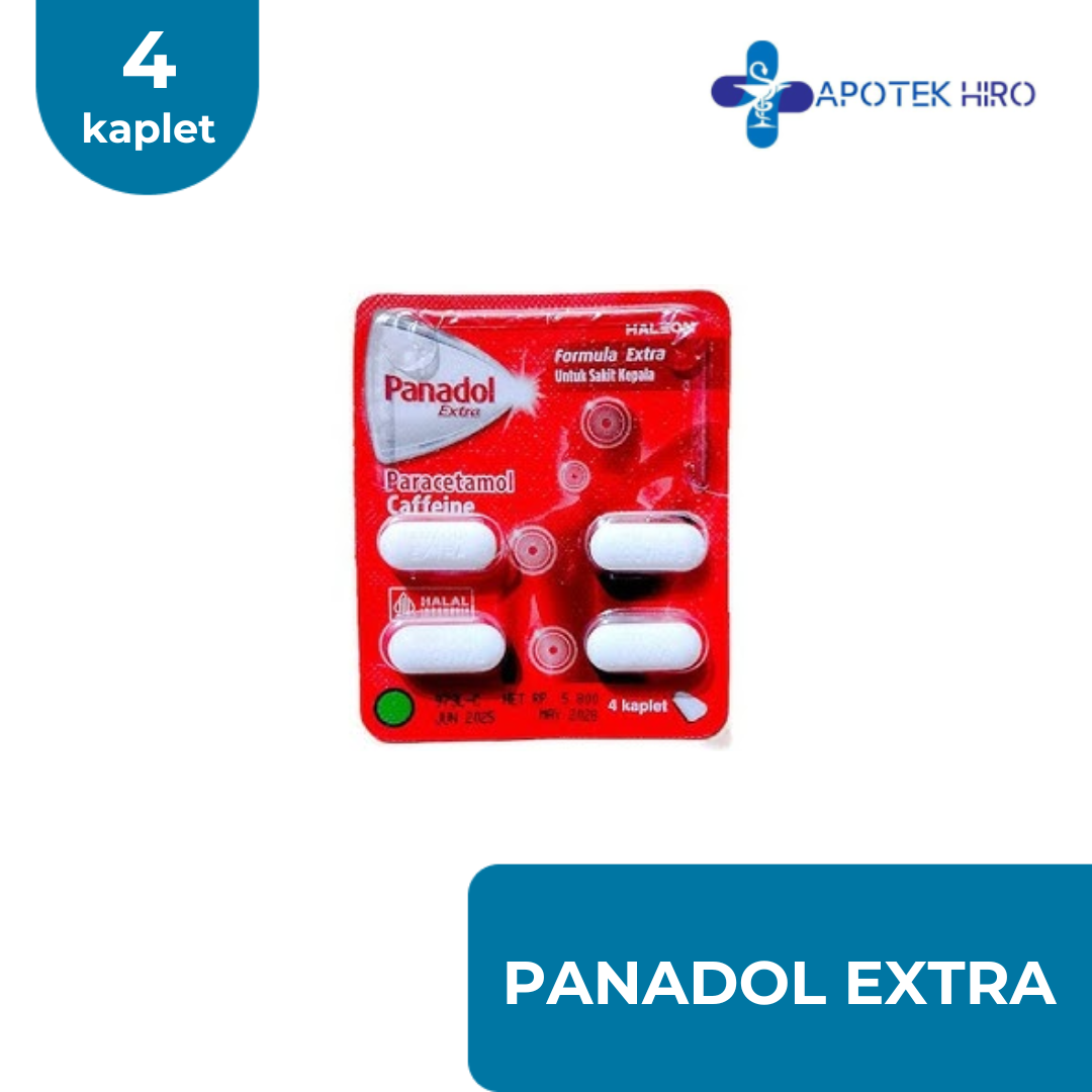 Panadol Extra 1 Blister 4 Kaplet