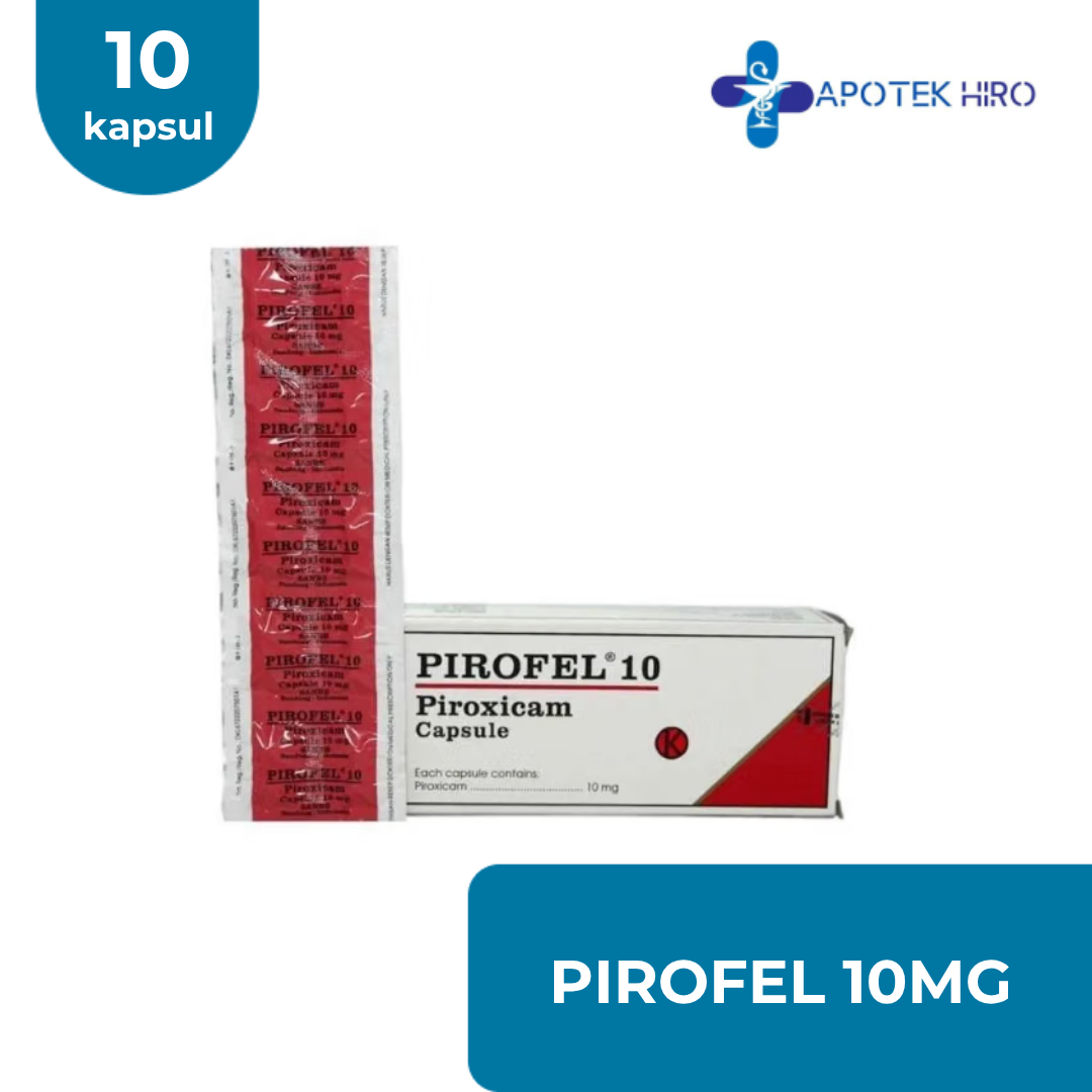 PIROFEL 10MG - 10 KAPSUL