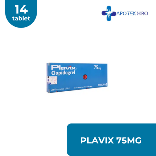 PLAVIX 75MG - 1 BLISTER 14 TABLET