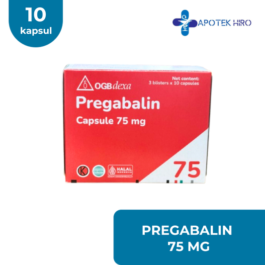 PREGABALIN 75MG - DEXA