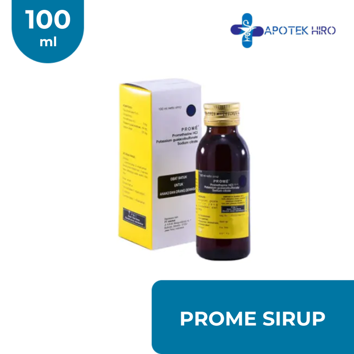 PROME SYRUP - 100ML – Apotek Hiro