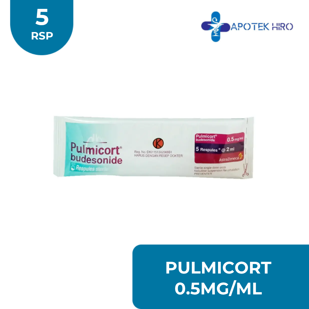 PULMICORT 0.5MG/ML 5 RESPULES