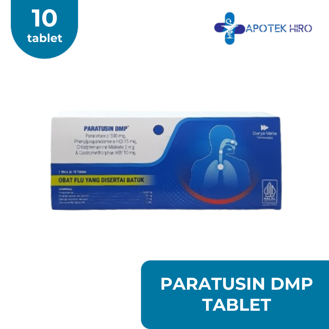 Paratusin DMP Tablet - 1 Strip 10 Tablet