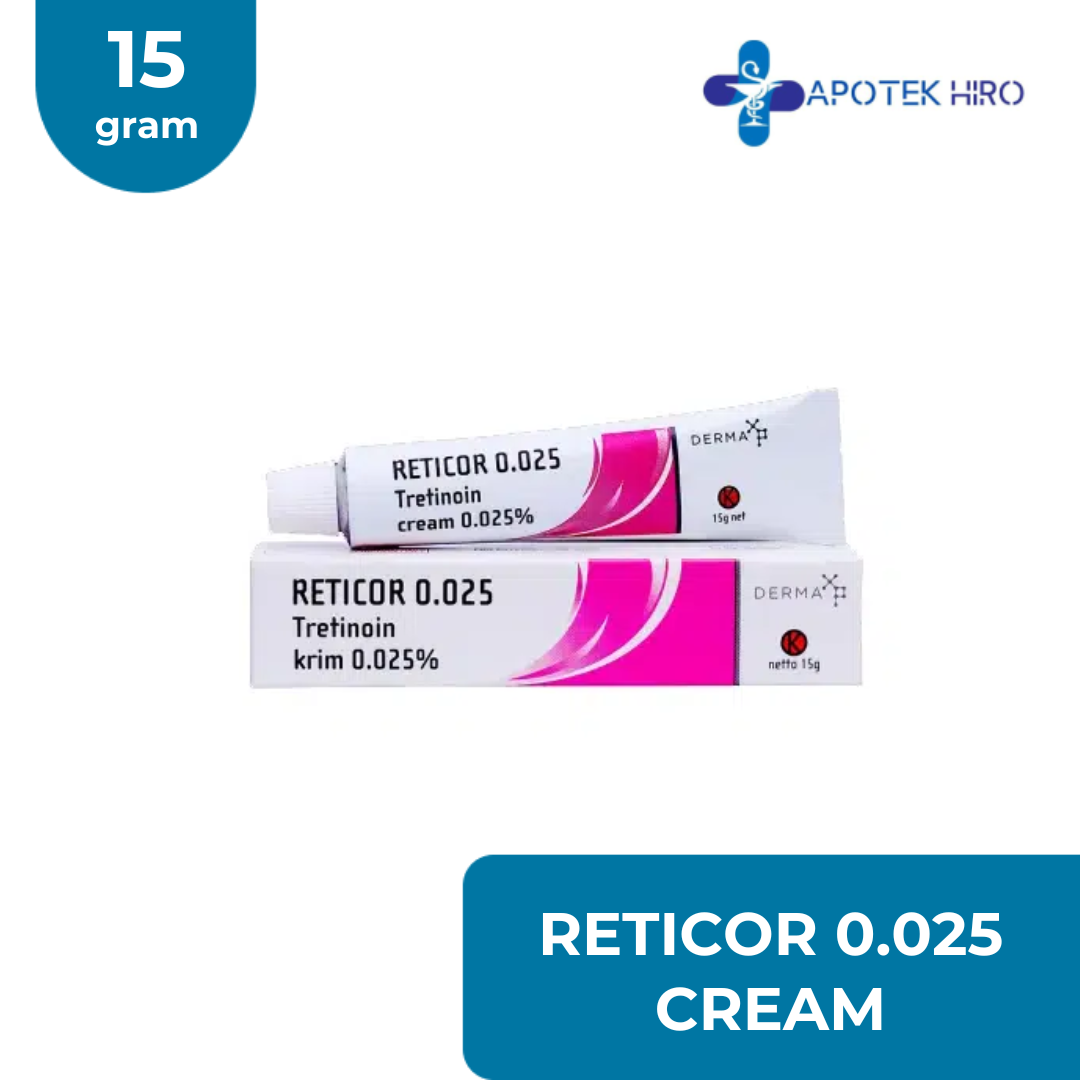 RETICOR 0.025 CREAM - 15 GRAM